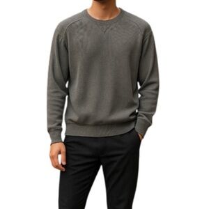 THREADBARE Denim Corps Men’s Vintage Crafted Sweater Sunwashed Lightweight XL